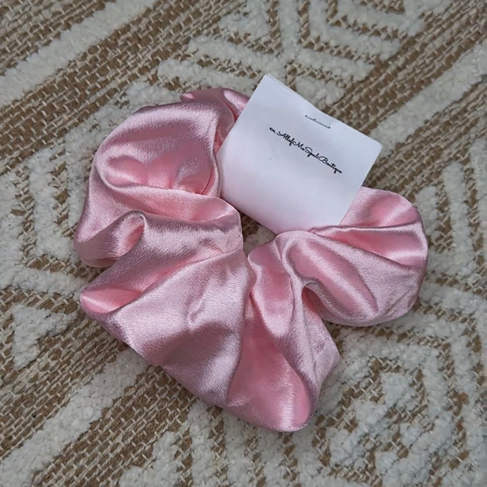 pink silk XXL