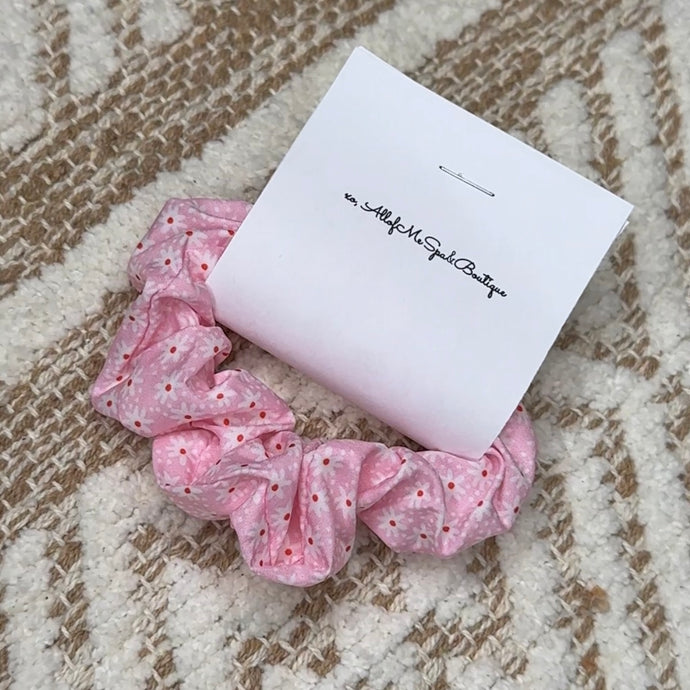 pink w/white flowers